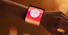 Điện thoại Motorola uốn cong thành smartwatch