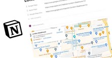 Hướng dẫn tạo link Google và Apple Maps có thể click trong Notion