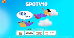 Nhanh tay đăng ký SPOTV10 VinaPhone giảm nửa giá đón Tết