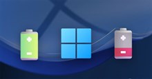 Cách hiển thị phần trăm pin trên Taskbar Windows 11
