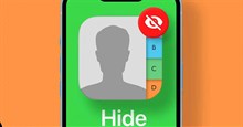 Hướng dẫn 4 cách ẩn danh bạ trên iPhone