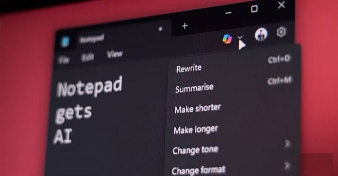 Tận dụng 3 công cụ AI tăng chất lượng xử lý văn bản trên Notepad
