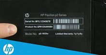 Cách xác định số sê-ri của laptop HP