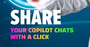 Hướng dẫn chia sẻ trò chuyện trên Copilot