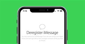 Cách hủy iMessage trên iPhone, iPad và máy tính