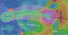 Siêu bão Ragasa dự mạnh hơn cả Yagi, ảnh hưởng tới nước ta từ đêm mai