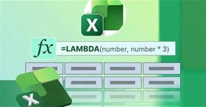 Cách sử dụng hàm LAMBDA trong Excel