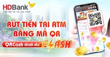 Hướng dẫn rút tiền HDBank bằng mã QR