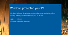 Hướng dẫn các cách tắt SmartScreen trên Windows