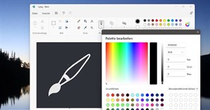 Cách đổi màu nền ảnh trong Paint trên Windows 11