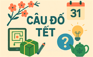 Những câu đố vui hay về ngày tết Nguyên Đán cho trẻ em, có đáp án