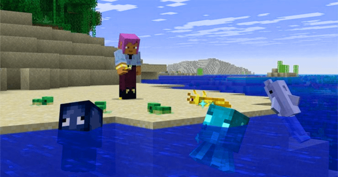 Minecraft 26.1 Snapshot 5: Xuất hiện Golden Dandelion và Remodel Quái Thú Biển Con