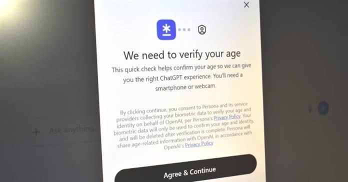 Lý do tại sao tài khoản ChatGPT của bạn đột nhiên bị giới hạn độ tuổi