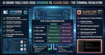 OpenCode vs Claude Code: Nên chọn công cụ AI lập trình nào năm 2026