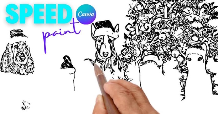 Hướng dẫn chi tiết làm video vẽ tranh tô màu trên Canva