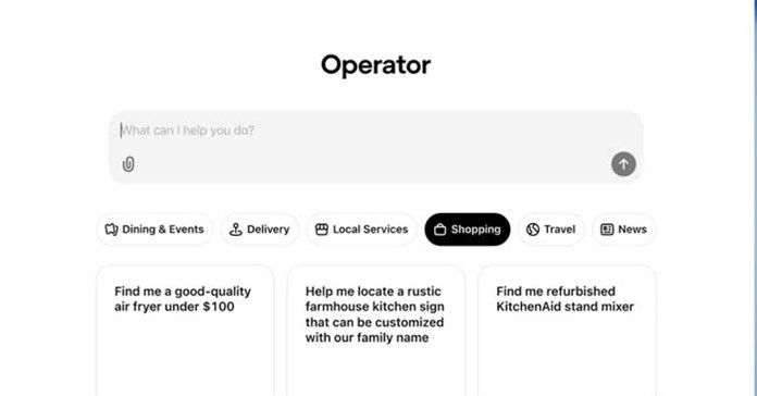 Operator là gì? Mọi điều bạn cần biết về agent dựa trên trình duyệt của AI