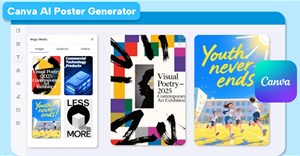 Hướng dẫn thiết kế poster trên Canva AI