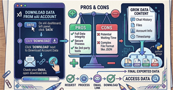 Hướng dẫn xuất lịch sử chat Grok AI