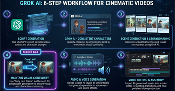 Hướng dẫn tạo video dài 60 giây với Grok AI: Bí quyết giữ tính nhất quán của nhân vật