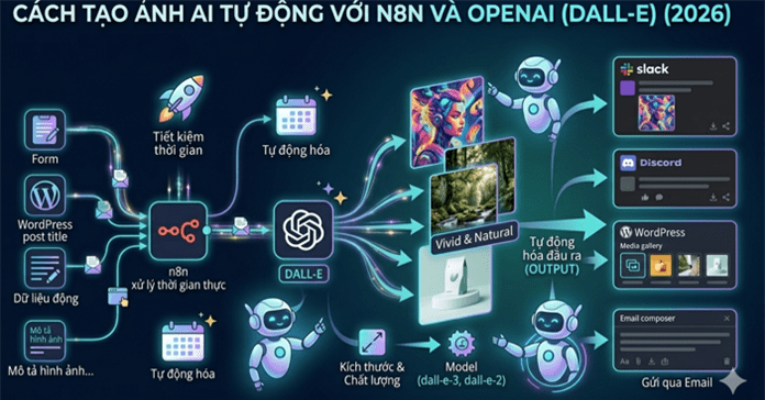 Hướng dẫn tạo ảnh AI tự động với n8n và OpenAI
