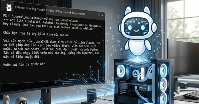 Hướng dẫn cài đặt và sử dụng Claude Offline trên máy tính