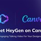 Hướng dẫn dùng HeyGen tạo avatar AI nói chuyện trên Canva