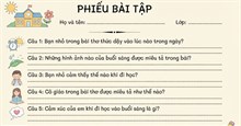 Hướng dẫn tạo phiếu bài tập trên Google Flow