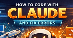 Cách code và sửa lỗi code trên Claude AI cho người mới