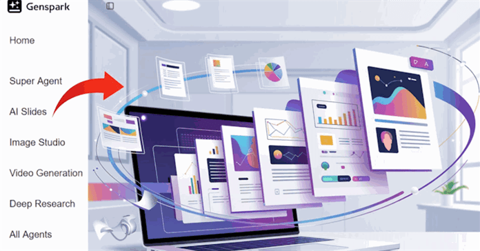 Hướng dẫn sử dụng Genspark AI tạo slide cực đẹp