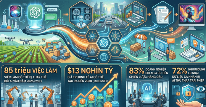 Các rủi ro của Trí tuệ nhân tạo (AI): Phân tích toàn diện trong bối cảnh công nghệ hiện đại