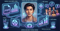 Cách tạo video hát nhép với AI Lip Sync