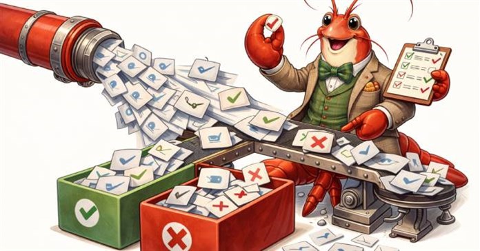 Phân loại email an toàn mà không lo bị tấn công với OpenClaw