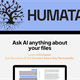 Cách sử dụng Humata đọc hiểu tài liệu PDF nhanh chóng