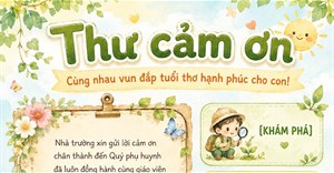 Cách tạo thư cảm ơn, thư tri ân cuối năm học