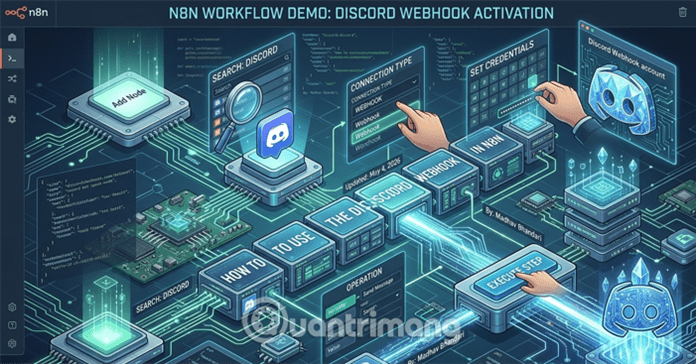 Cách dùng Discord Webhook trong n8n