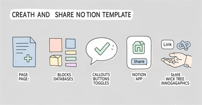 Cách tạo template trong Notion và chia sẻ với mọi người