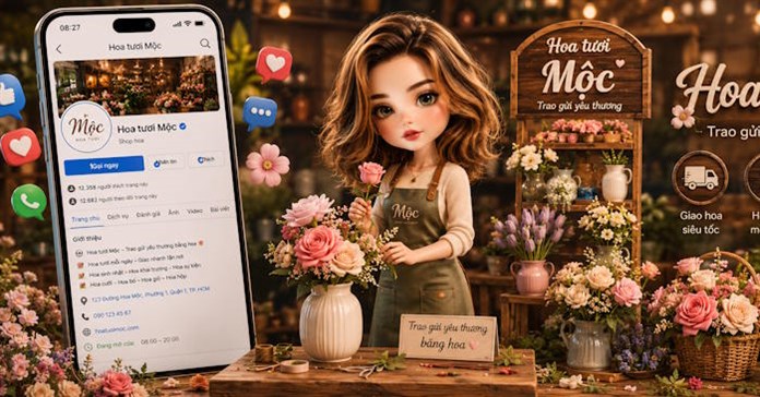 Tạo ảnh chibi 3D fanpage theo ngành nghề cực hot