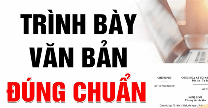 Hướng dẫn căn chỉnh văn bản theo đúng NĐ 30